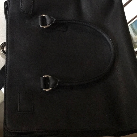 Large Hamilton Satchel Black Tote Bag - Picture 3 of 5